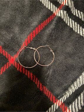 Classic Brown Bronze Hoop Earrings for Women